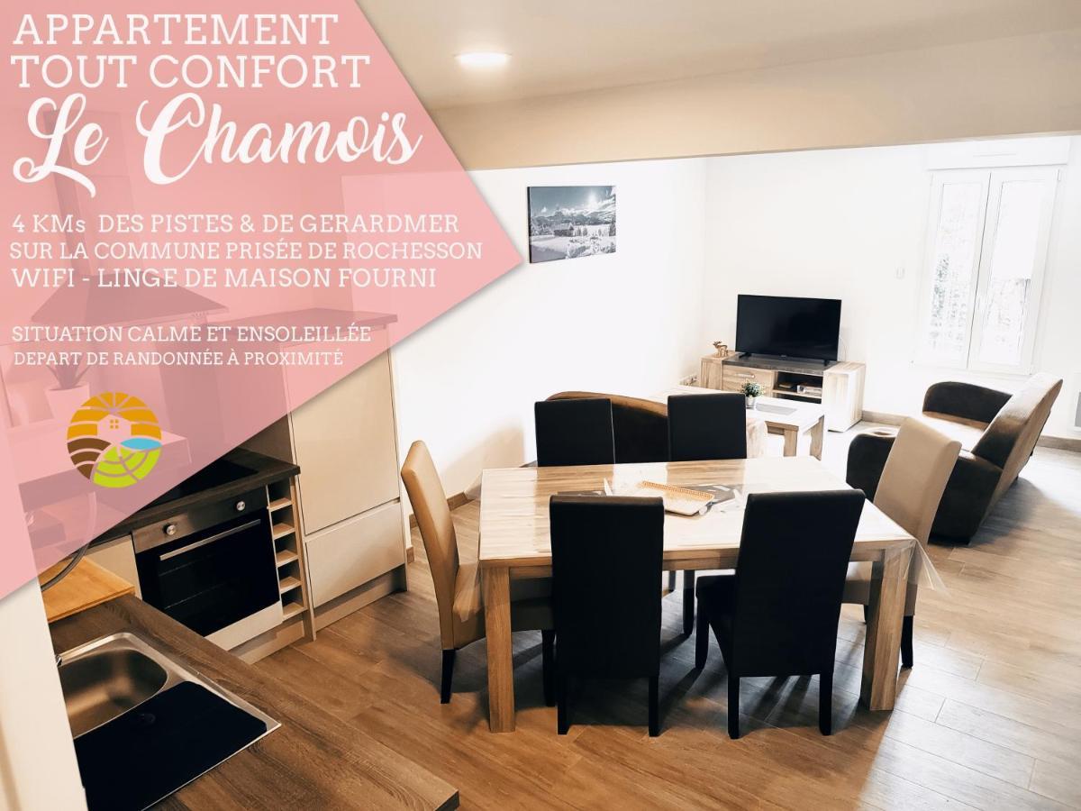 ⁂⁂ Le Chamois Appartement Cledicihome / Magnifique Vue Sur Les Montagnes / 4 Kms De Gerardmer ! ⁂⁂ Rochesson Εξωτερικό φωτογραφία